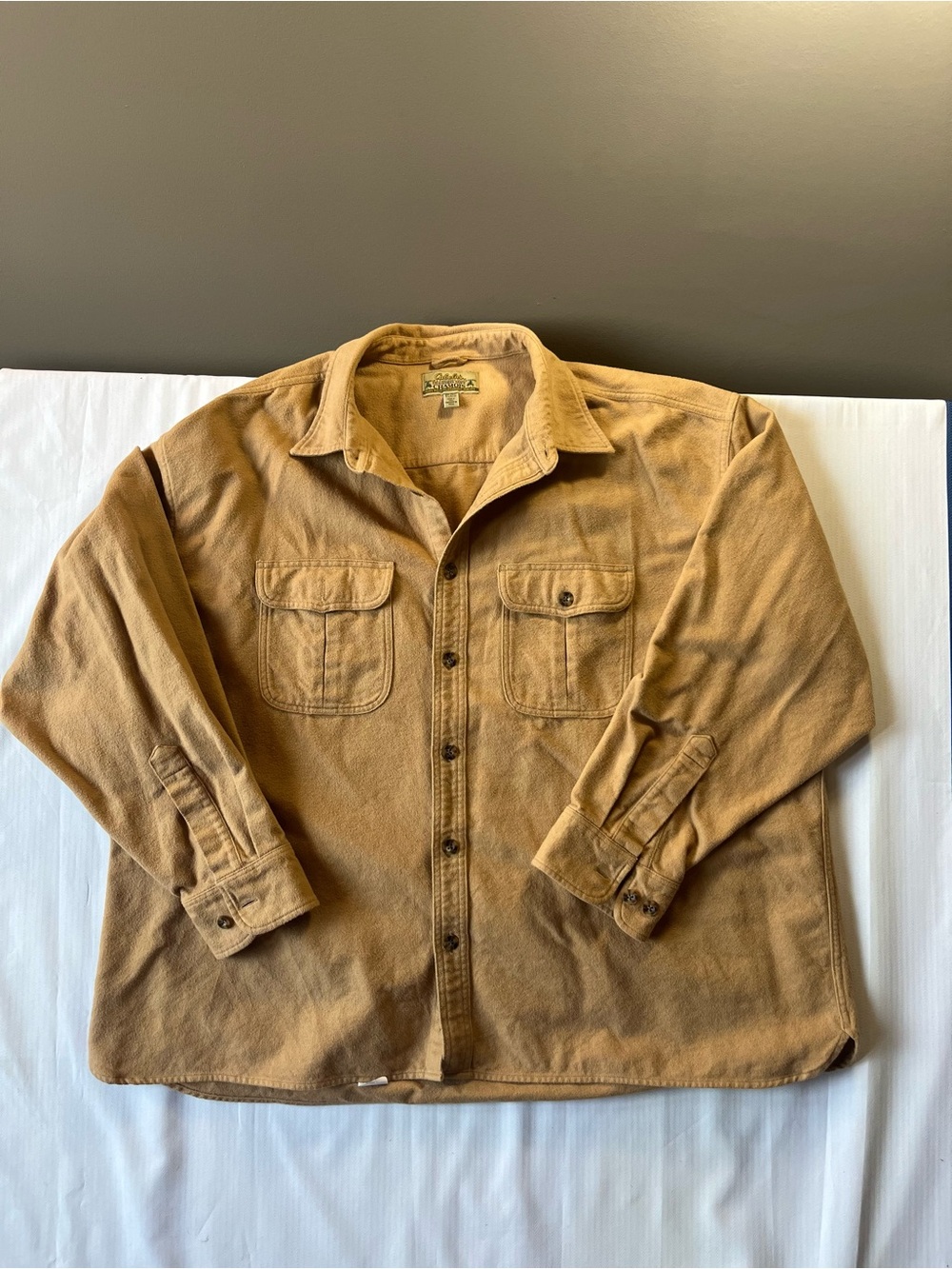 Cabela's 3XL Men's Tan Lightweight Shirt Jacket